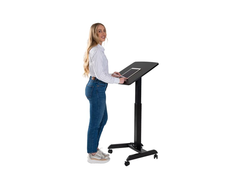 Sun-Flex EasyDesk Pro, korkeussäädettävä, musta