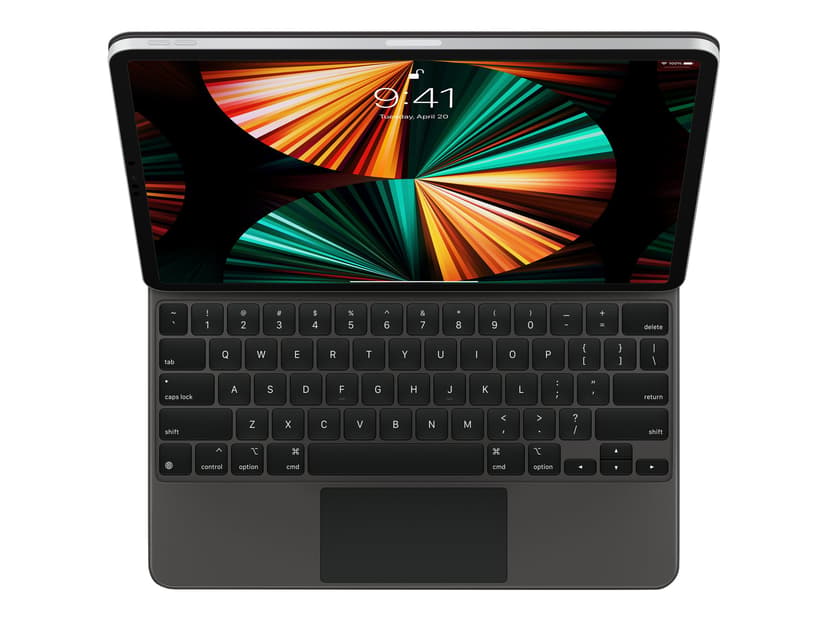 Apple Magic Keyboard til 12,9‑tommers iPad Pro (5. gen.) Norsk Norsk Sort