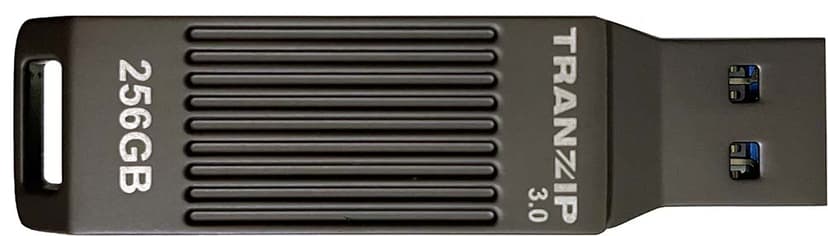 Tranzip Datastick Metal USB 3.2 gen 1 256Gb 256GB USB-A Musta