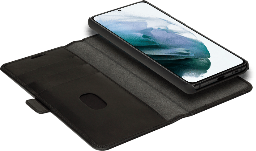 dbramante1928 Lynge mobiltelefonetui 16,3 cm (6.41") Lommebok-etui Sort Samsung Galaxy S21 FE Sort