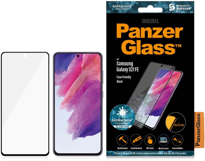 Panzerglass skärmskydd Case Friendly Samsung Galaxy S21 FE
