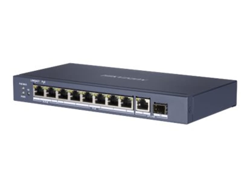 Hikvision 8-port Gigabit Unmanaged Poe Switch 2xhi-poe 110w