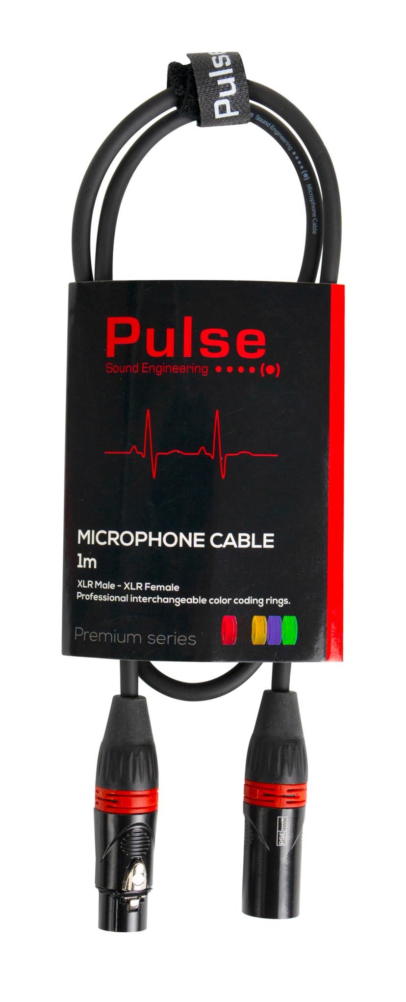 Pulse Sound Mikrofonkabel XLR - XLR 1M