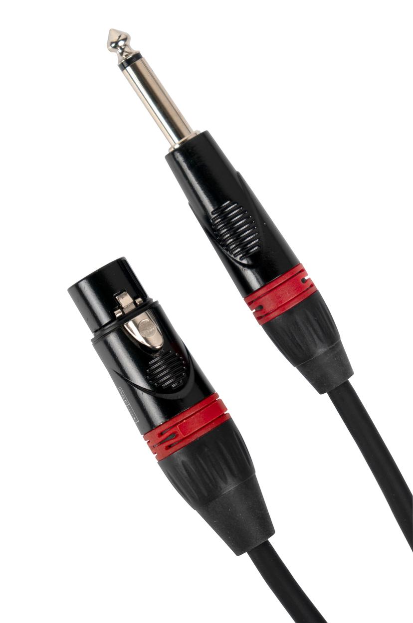 Pulse Sound Mikrofonkabel 6,3MM - XLR 6M