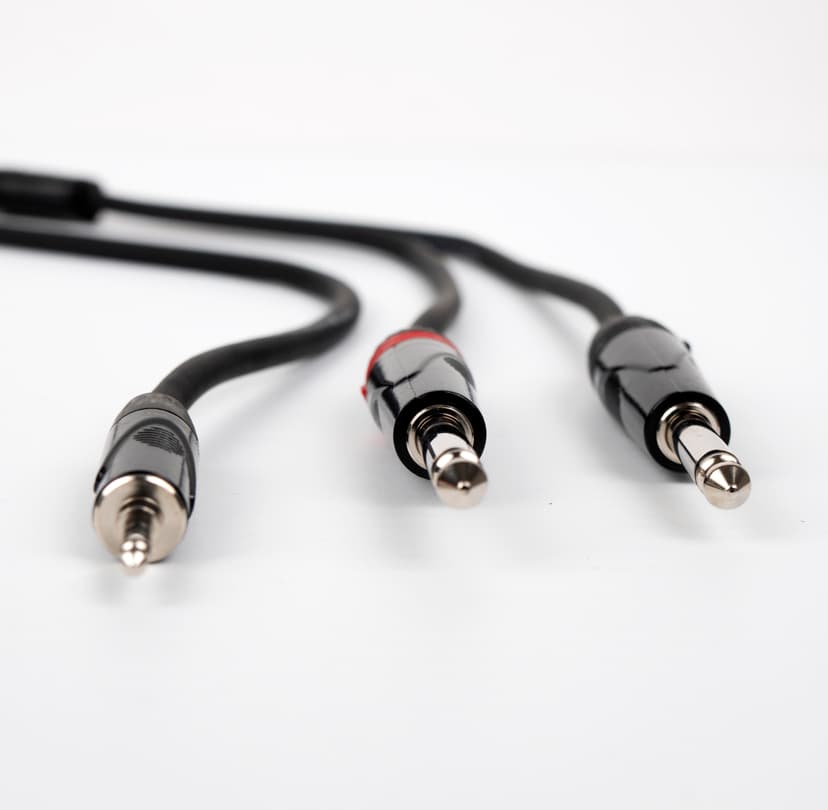 Pulse Sound Signal Cable 3,5MM - 2x 6,3 3M