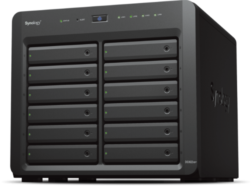 Synology DiskStation DS3622xs+ NAS Tower Ethernet LAN Zwart D-1531