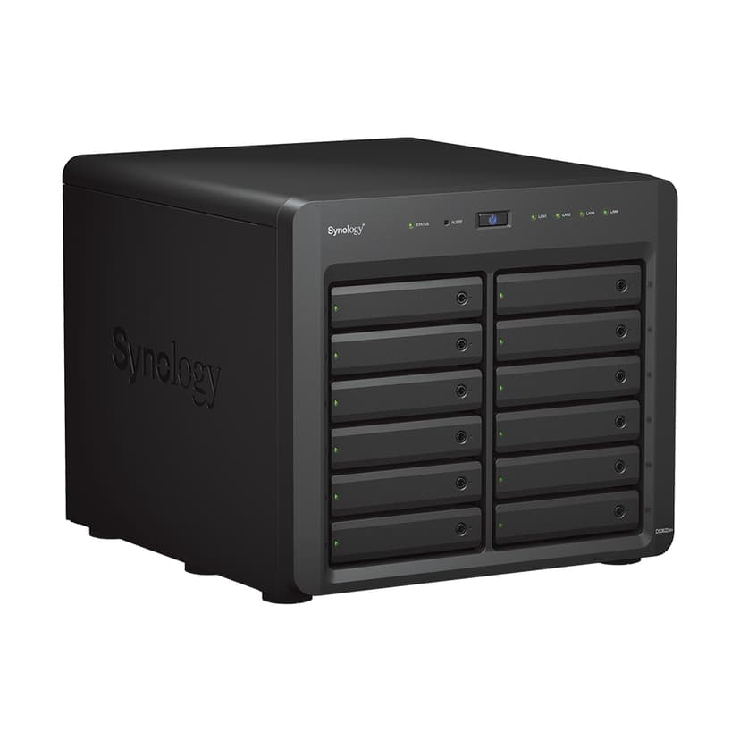 Synology DiskStation DS3622xs+ NAS Tower Nätverksansluten (Ethernet) Svart D-1531
