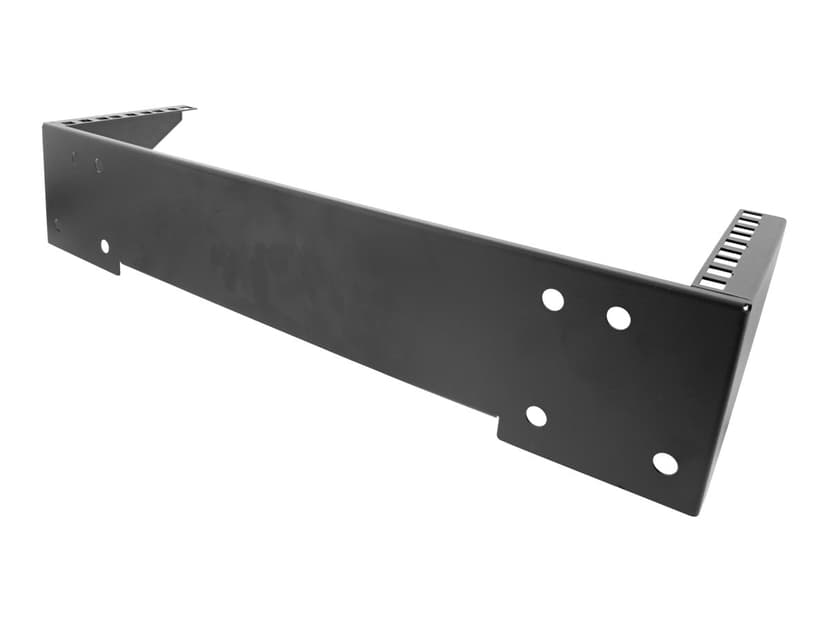 Deltaco Pystysuora seinäkiinnike 19" 3U, musta