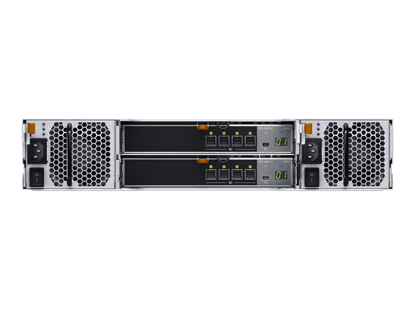 Dell PowerVault MD1400 hårddiskar 0,6 TB Rack (2U) Svart