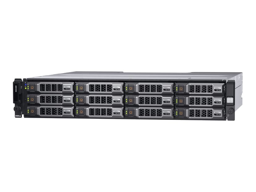 Dell PowerVault MD1400 hårddiskar 0,6 TB Rack (2U) Svart