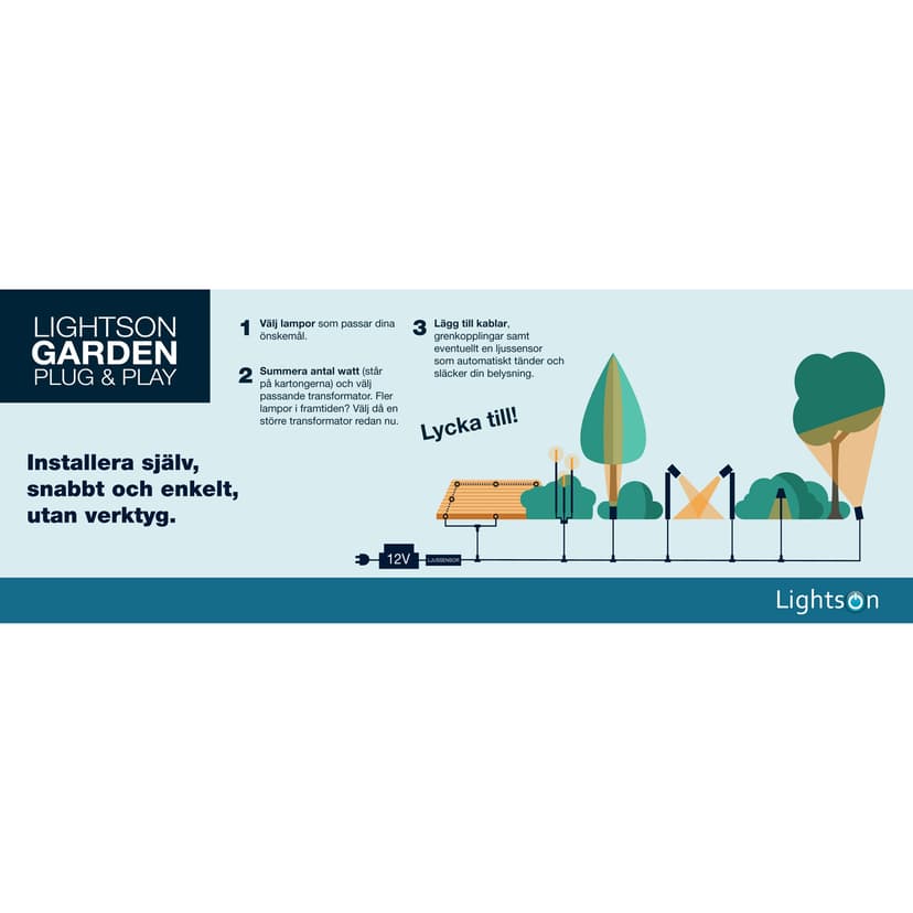 LightsOn Capella Bakkelys 270 lumen