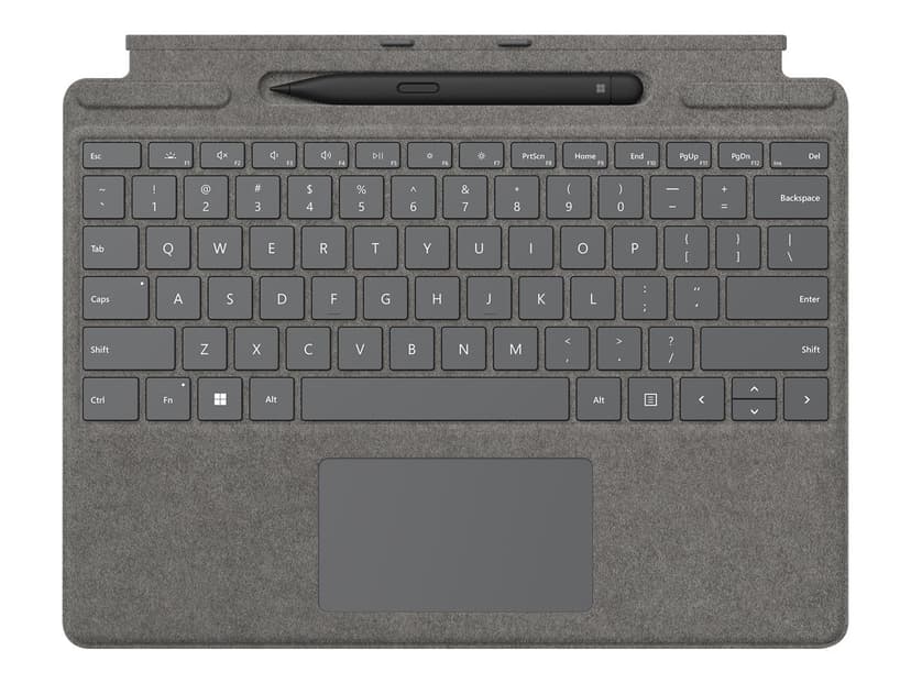 Microsoft Signature Keyboard Microsoft Surface Pro 8, Microsoft Surface Pro X Engels Platina