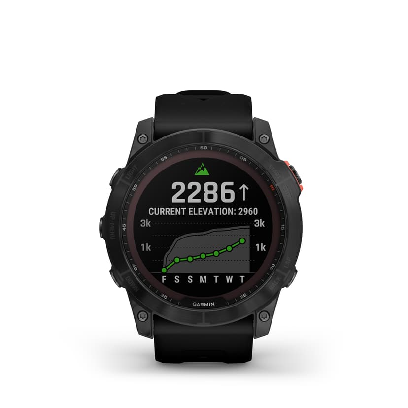 Garmin fenix 7X Solar Grå