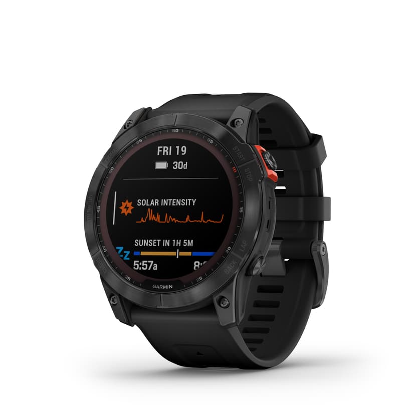 Garmin fenix 7X Solar Grå