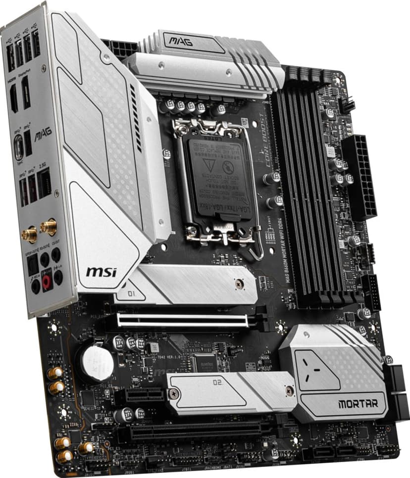 MSI MAG B660M Mortar WIFI DDR4 LGA 1700 Micro-ATX Moderkort
