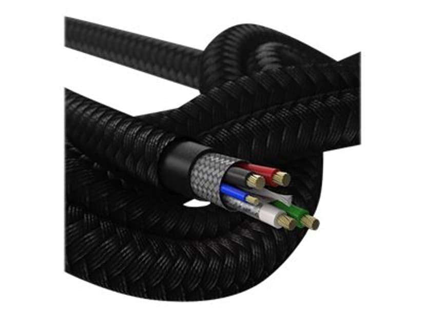 Otterbox Premium USB-C to USB-C Cable 2m USB C USB C Musta