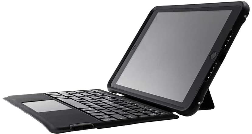 Otterbox Unlimited Keyboard Series iPad 10.2" 7th gen, iPad 10.2" 8th gen, iPad 10.2" 9th gen Nordic Svart, Transparent