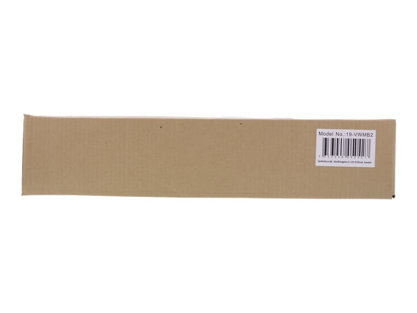 Deltaco Vertikalt väggfäste 19" 2U Svart