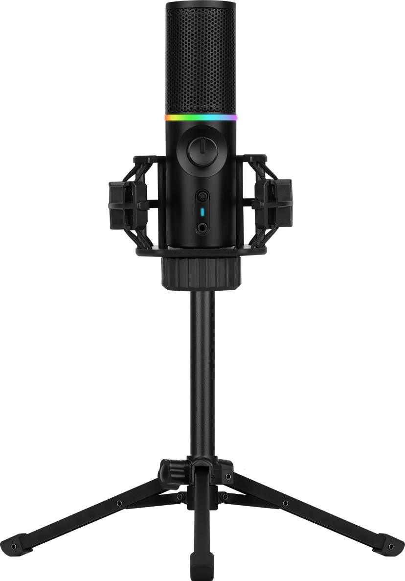 STREAMPLIFY MIC RGB -kolmijalkamikrofoni