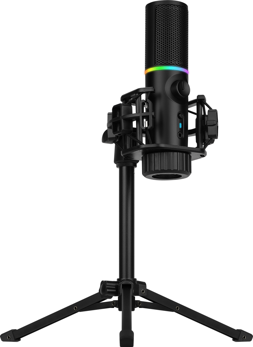 STREAMPLIFY MIC RGB -kolmijalkamikrofoni