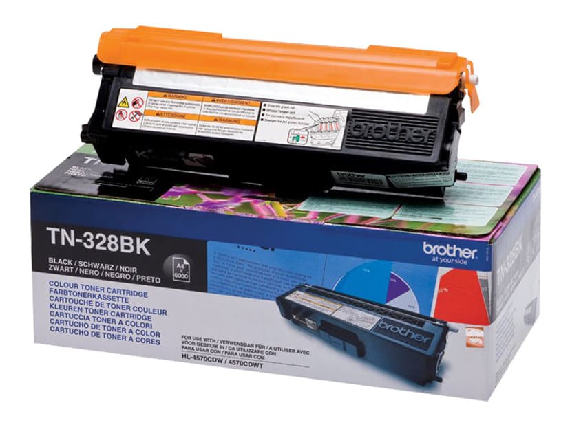 Brother Toner Zwart TN-328BK 6k - HL-4570CDW