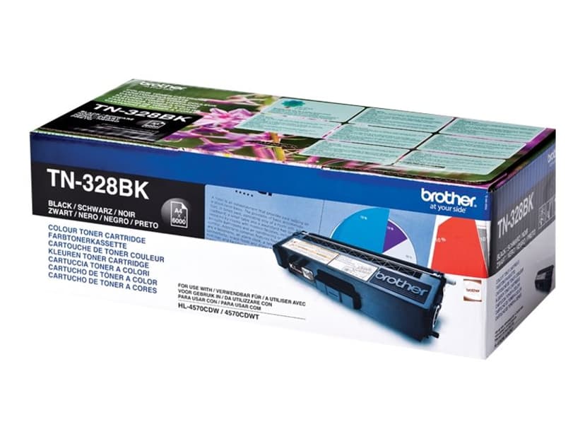 Brother Toner Zwart TN-328BK 6k - HL-4570CDW