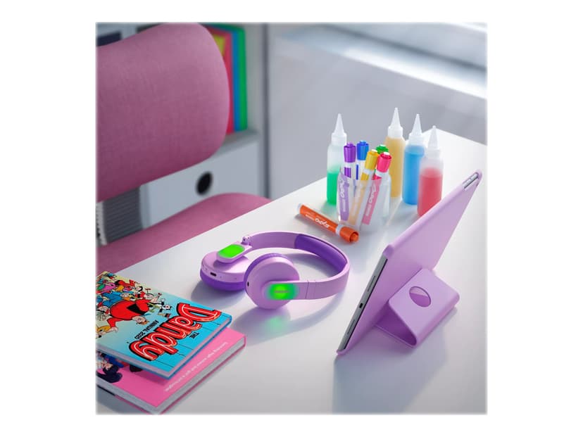 Philips K4206 Kids Wireless Stereo USB-C Roze