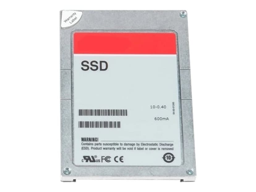 Dell 400-BDQE intern halvlederstasjon 2.5" 3,84 TB Serial ATA III 2.5" SATA 6.0 Gbit/s