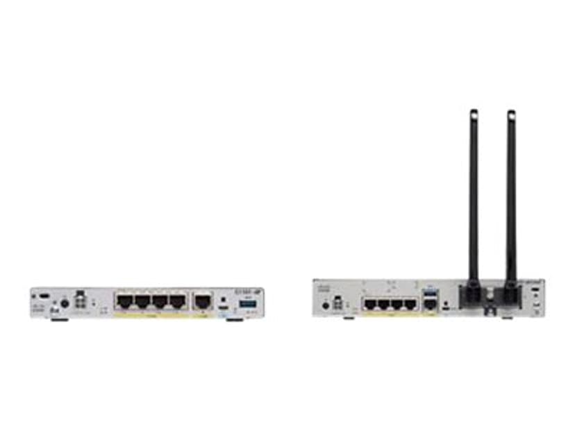 Cisco C1101-4P trådløs ruter Gigabit Ethernet Grå