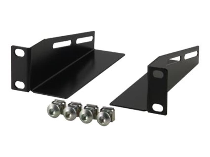 Deltaco L-Support Rails For 10" Cabinet 1U 136mm