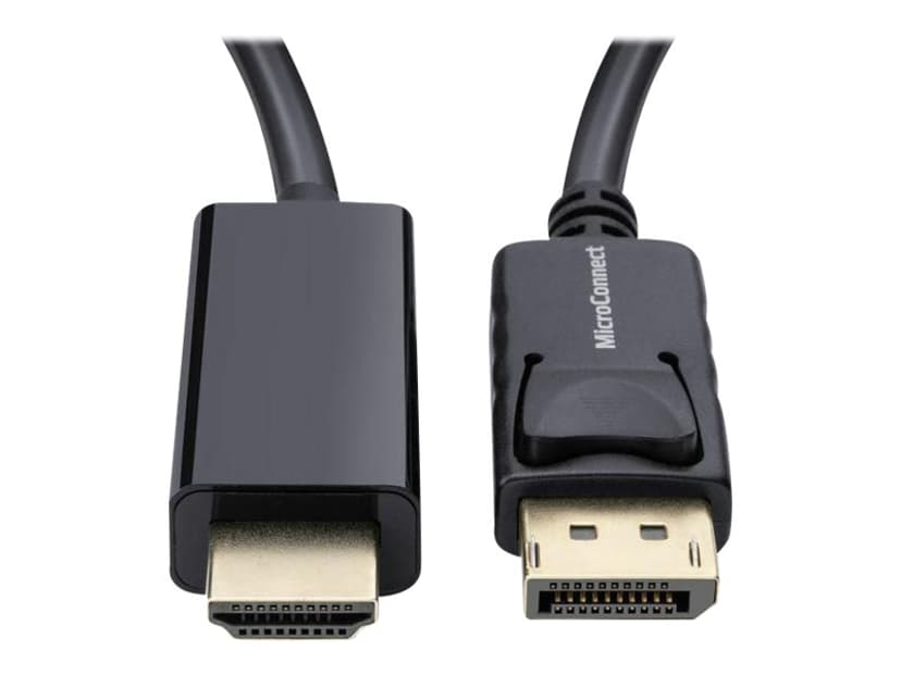 Microconnect MC-DP-HDMI-1000 videokabelkobling 10 m DisplayPort Sort 10m DisplayPort HDMI Svart