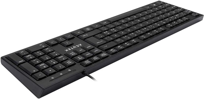 Acutek Näppäimistö Slim USB Type A Pohjoismainen