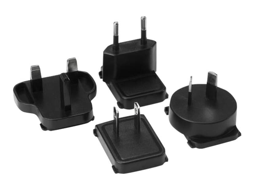 Startech StarTech.com SVA12M2NEUA strømadapter og vekselretter Innendørs 24 W Svart 24W