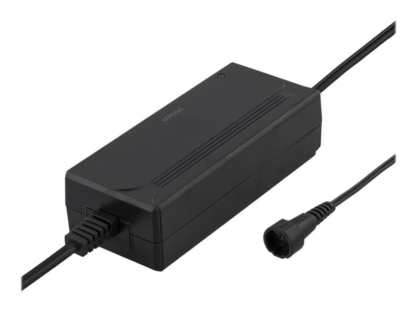 Deltaco PSR-30A - strømforsyningsada Universaali Musta AC Sisätila Musta
