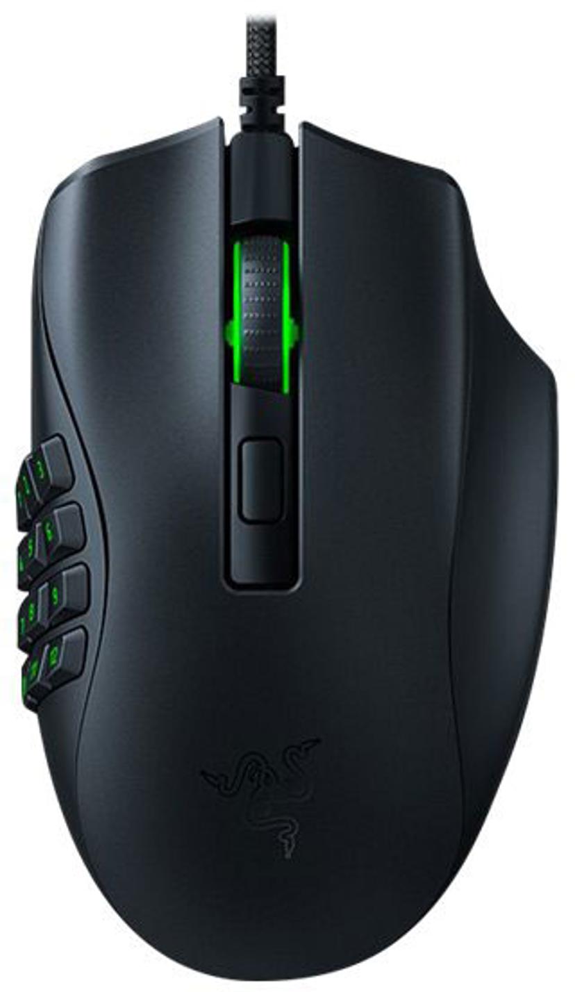 Razer Naga X datormöss högerhand USB Type-A Optisk 18000 DPI USB Type-A