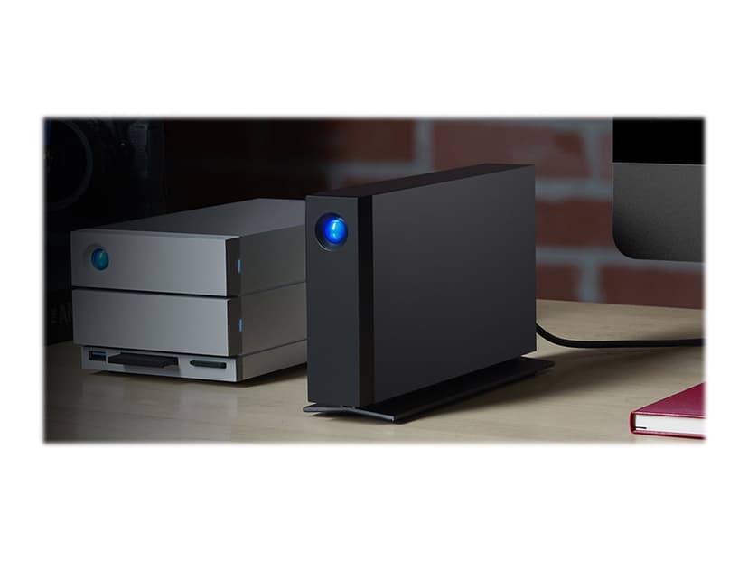 LaCie D2 Proffesional 10TB Musta