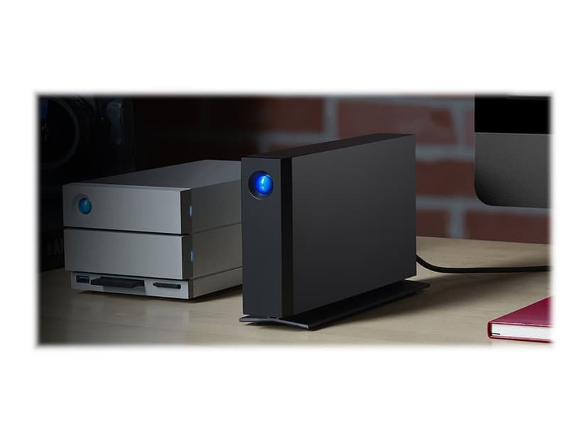 LaCie D2 Proffesional 4TB Musta