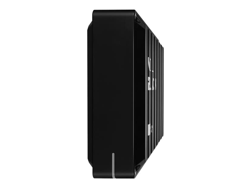 WD Black D10 Game Drive 8TB Musta, Valkoinen