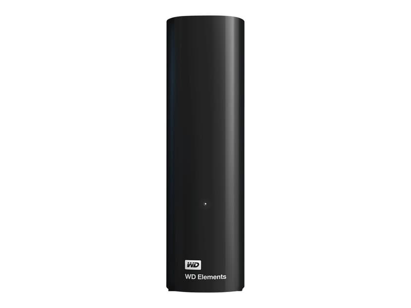 WD Elements Desktop 6TB Musta