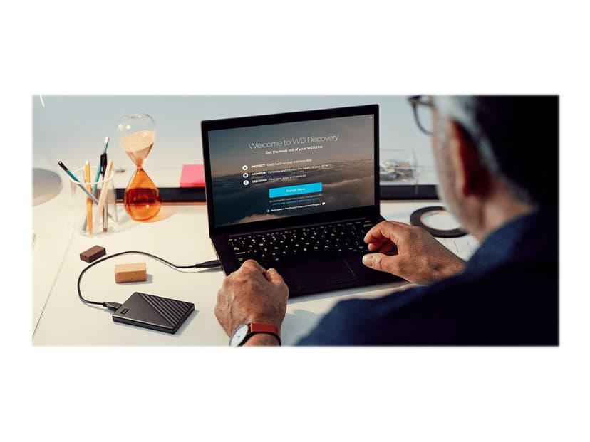 WD My Passport 5TB Sort