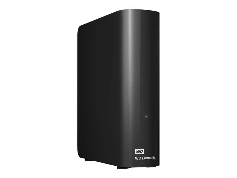 WD Elements Desktop 8TB Svart