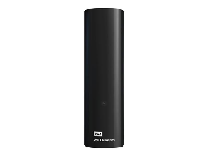 WD Elements Desktop 8TB Musta