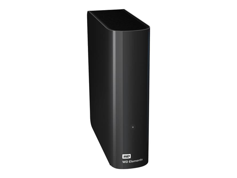 WD Elements Desktop 8TB Svart