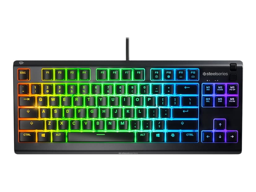 Steelseries Apex 3 TKL tastatur USB QWERTY Nordisk Sort Nordisk