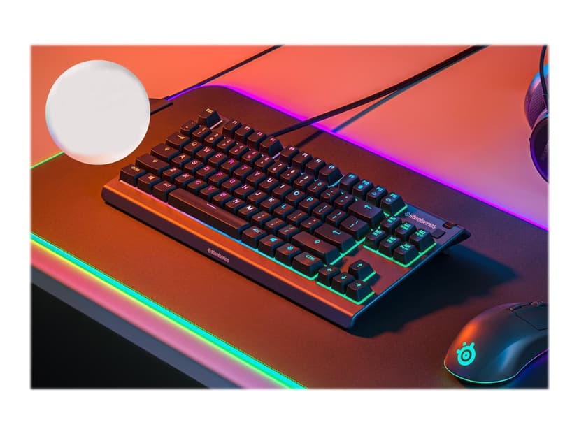 Steelseries Apex 3 Keyboard Tkl Nordic Nordisk