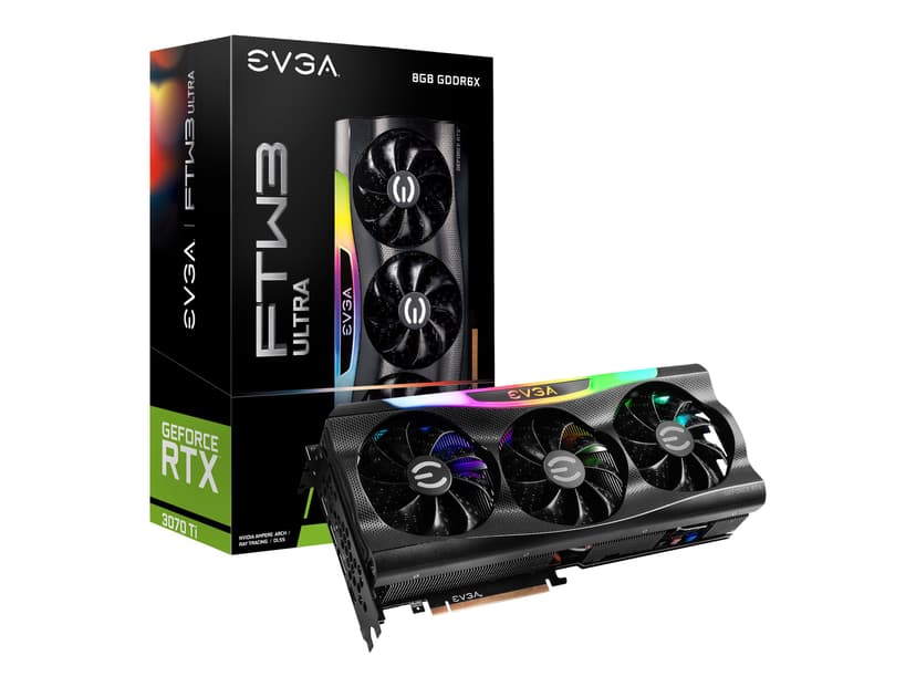 EVGA GeForce RTX 3070 TI FTW3 ULTRA (LHR)