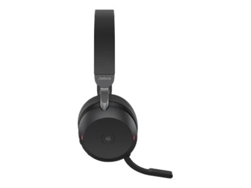 Jabra Evolve2 75 med ladestander USB Type-C Sort Microsoft Teams