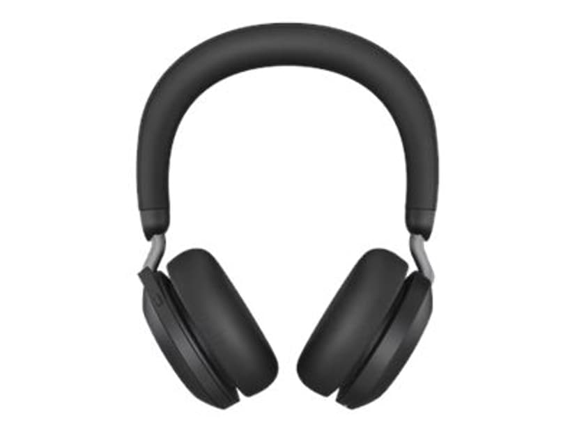 Jabra Evolve2 75 med ladestander USB Type-C Sort Microsoft Teams