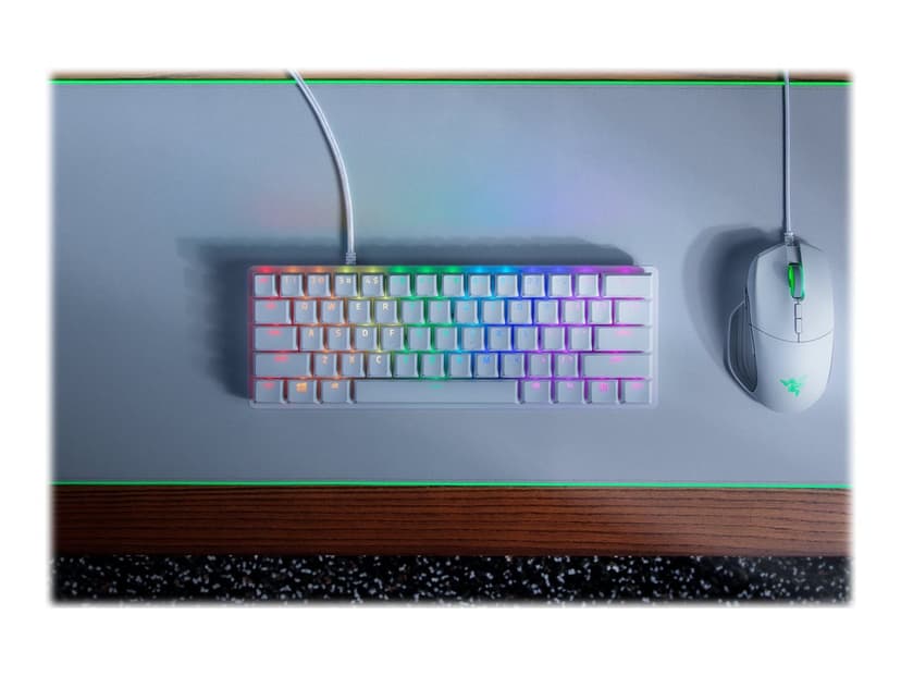 Razer Huntsman Mini näppäimistö USB Valkoinen