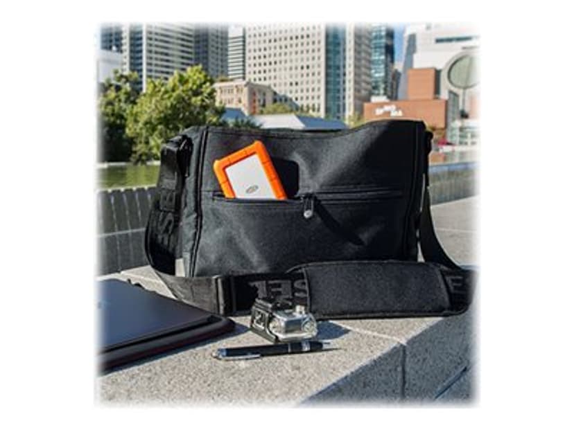 LaCie Rugged 1TB Mobile Drive Oranje, Zilver